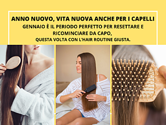 Anno Nuovo, Vita Nuova anche per i capelli